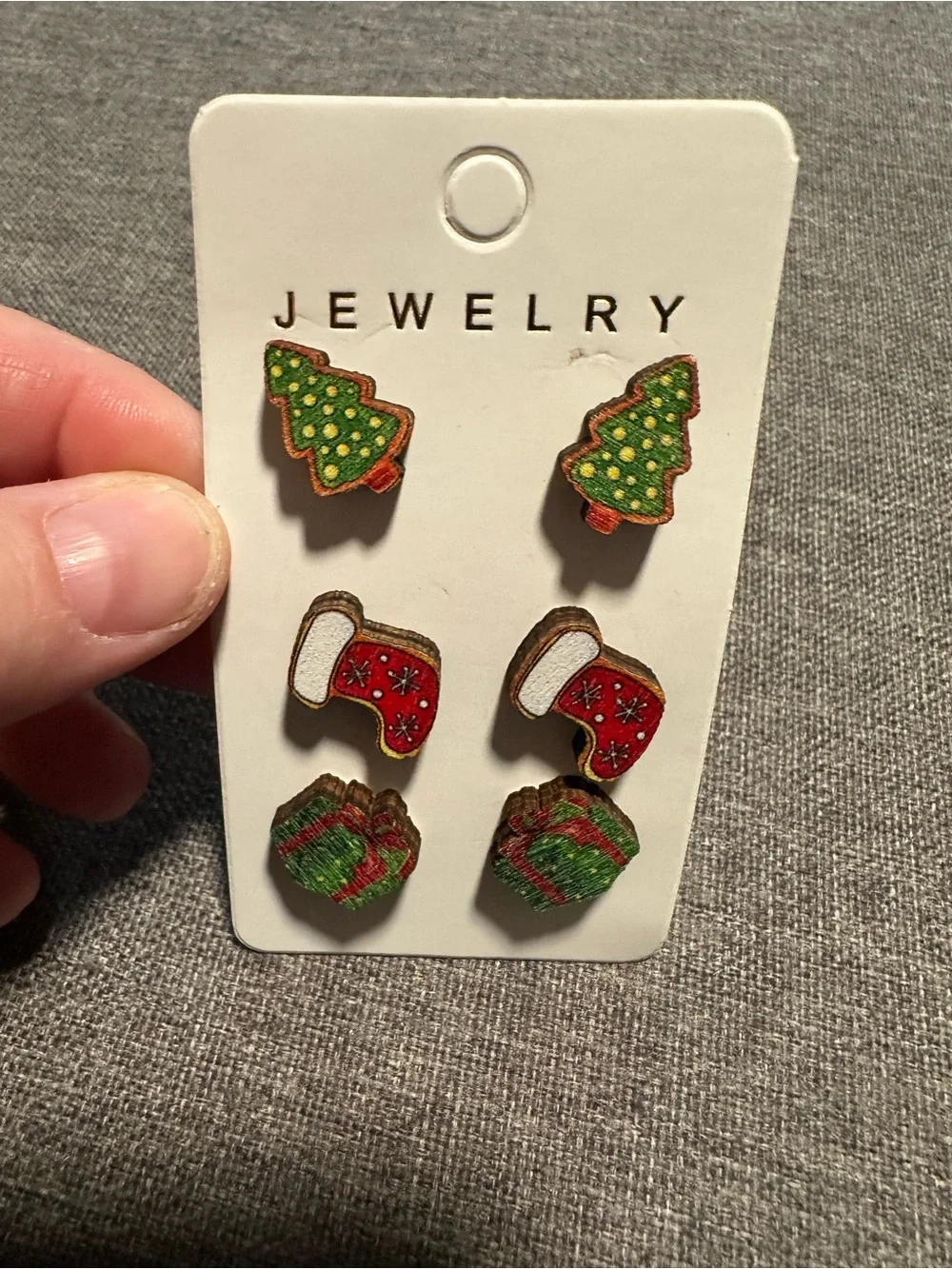 Christmas Earrings 3 Pair New